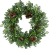 Kirkland's Home Boxwood Pinecone Christmas Wreath- Wreaths