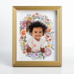 Kirkland's Home Brackeen Floral Shadowbox Picture Frame, 4X6- Picture Frames