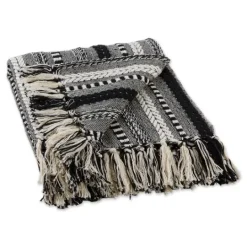 Kirkland's Home Braided Fringe Throw- Blankets & Throws
