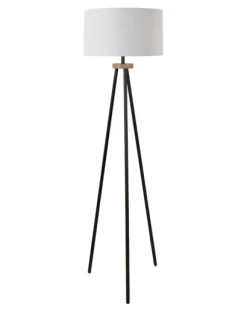 Kirkland's Home Brass Metal Tripod Floor Lamp- Floor Lamps