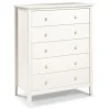 Kirkland's Home Brazilian Pine Wood 5-Drawer Chest- Dressers & Chests