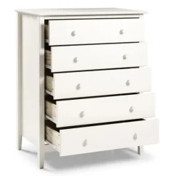 Kirkland's Home Brazilian Pine Wood 5-Drawer Chest- Dressers & Chests