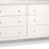 Kirkland's Home Brazilian Pine Wood 6-Drawer Dresser- Dressers & Chests