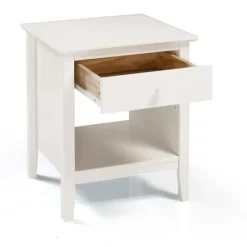 Kirkland's Home Brazilian Pine Wood Nightstand- Nightstands