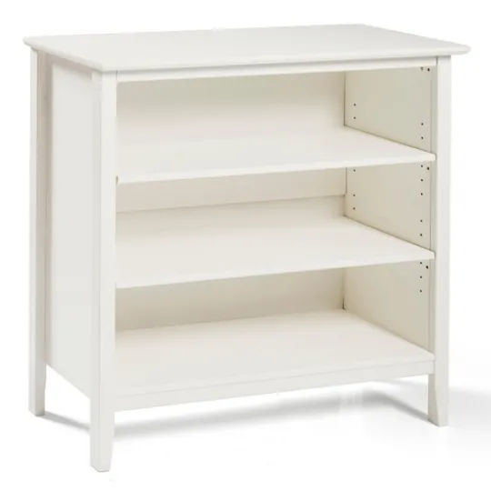 Kirkland's Home Brazilian Pine Wood Short Bookshelf- Bookshelves