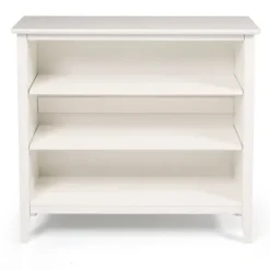 Kirkland's Home Brazilian Pine Wood Short Bookshelf- Bookshelves