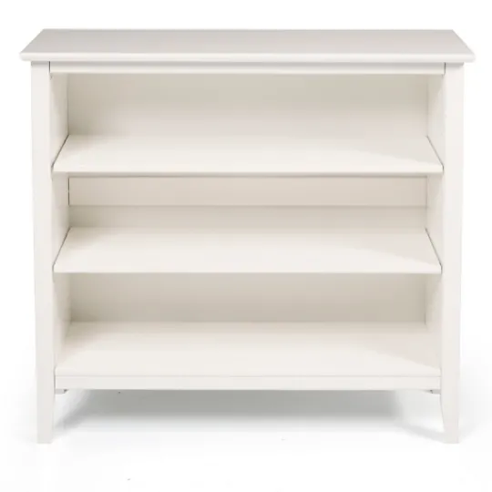 Kirkland's Home Brazilian Pine Wood Short Bookshelf- Bookshelves