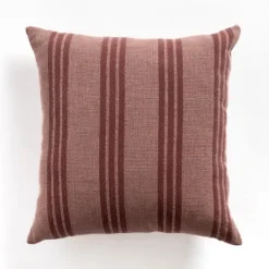 Kirkland's Home Brick Providence Stripe Pillow- Pillows