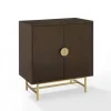 Kirkland's Home Brielle Golden Circle Wine Cabinet- Cabinets & Sideboards