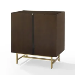 Kirkland's Home Brielle Golden Circle Wine Cabinet- Cabinets & Sideboards