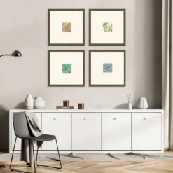 Kirkland's Home Bright Botanicals I Framed Art Prints, Set Of 4- Framed Art