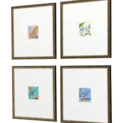 Kirkland's Home Bright Botanicals I Framed Art Prints, Set Of 4- Framed Art