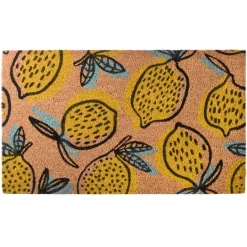 Kirkland's Home Bright Lemon Citrus Doormat- Doormats