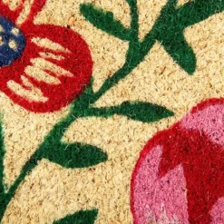 Kirkland's Home Bright Summer Blossoms Coir Doormat- Doormats
