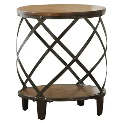 Kirkland's Home Brimfield Round End Table- Accent & End Tables