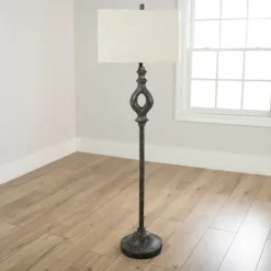 Kirkland's Home Bronze Duncan Floor Lamp- Floor Lamps