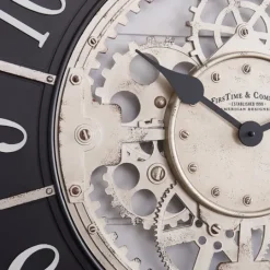 Kirkland's Home Bronze Frame Montevello Gears Wall Clock- Clocks
