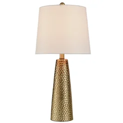 Kirkland's Home Bronze Hammered Table Lamp- Table Lamps