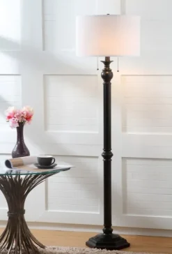 Kirkland's Home Bronze Jessie Floor Lamp- Floor Lamps
