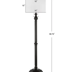 Kirkland's Home Bronze Jessie Floor Lamp- Floor Lamps