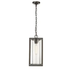 Kirkland's Home Bronze Lantern Outdoor Pendant Light- Outdoor Lighting
