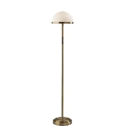 Kirkland's Home Bronze Metal Dome Shade Floor Lamp- Floor Lamps