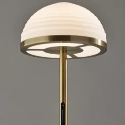 Kirkland's Home Bronze Metal Dome Shade Floor Lamp- Floor Lamps