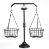 Kirkland's Home Bronze Metal Scale With Baskets- Decorative Accents