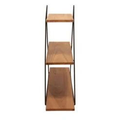 Kirkland's Home Bronze Metal Triangle Frame Wall Shelf- Shelves