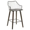 Kirkland's Home Bronze Poplar Wood Counter Stool- Bar Stools & Counter Height Stools