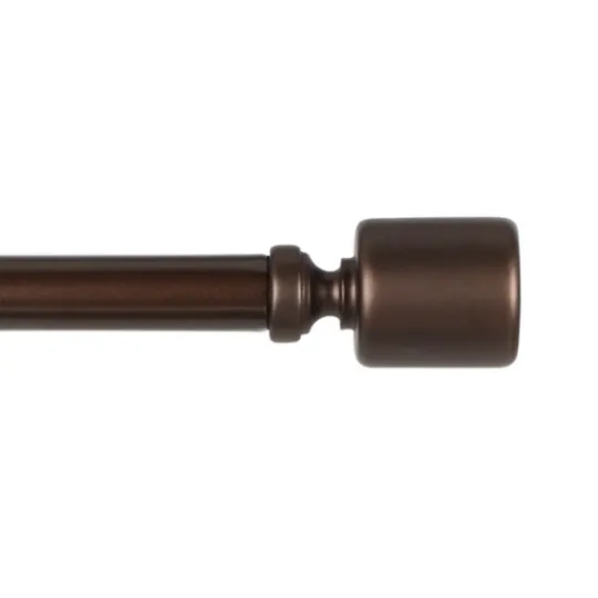 Kirkland's Home Bronze Rhys Cylinder Curtain Rod, 120 In.- Curtain Rods & Hardware