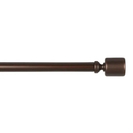 Kirkland's Home Bronze Rhys Cylinder Curtain Rod, 120 In.- Curtain Rods & Hardware