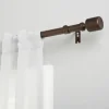Kirkland's Home Bronze Rhys Cylinder Curtain Rod, 72 In.- Curtain Rods & Hardware