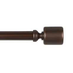 Kirkland's Home Bronze Rhys Cylinder Curtain Rod, 72 In.- Curtain Rods & Hardware