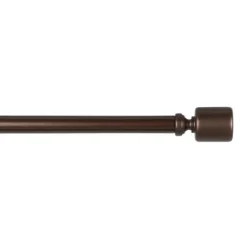 Kirkland's Home Bronze Rhys Cylinder Curtain Rod, 72 In.- Curtain Rods & Hardware