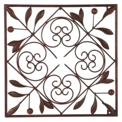 Kirkland's Home Bronze Scrollwork 4-Pc. Panel Wall Art- Wall Plaques