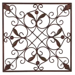 Kirkland's Home Bronze Scrollwork 4-Pc. Panel Wall Art- Wall Plaques