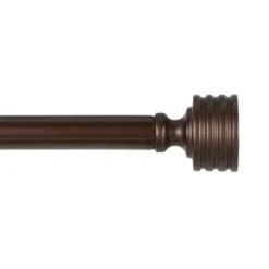 Kirkland's Home Bronze Stacked Cylinder Curtain Rod, 120 In.- Curtain Rods & Hardware