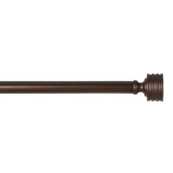 Kirkland's Home Bronze Stacked Cylinder Curtain Rod, 120 In.- Curtain Rods & Hardware