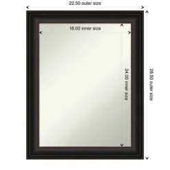 Kirkland's Home Bronze Trio Oil Rubbed Decorative Framed Mirror- Framed Mirrors
