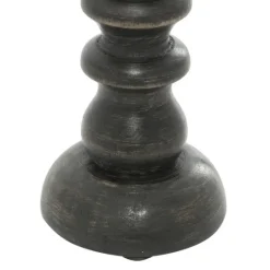 Kirkland's Home Bronze Wood Column Candle Holders, Set Of 3- Candle Holders