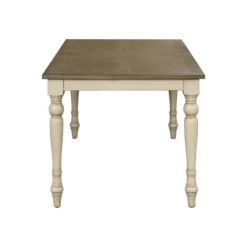 Kirkland's Home Brown And Ivory Martha Stewart Dining Table- Dining Tables