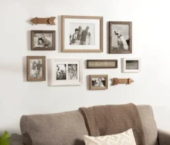 Kirkland's Home Brown Arrow 10-Pc. Gallery Wall Picture Frame Set- Gallery Wall Frames