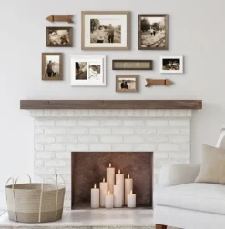 Kirkland's Home Brown Arrow 10-Pc. Gallery Wall Picture Frame Set- Gallery Wall Frames