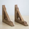 Kirkland's Home Brown Corbel Shelf Brackets, Set Of 2- Shelves