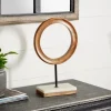 Kirkland's Home Brown Mango Wood Abstract Sculpture- Statues & Figurines