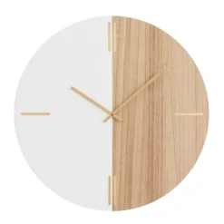 Kirkland's Home Brown Neutral Element Wall Clock- Clocks