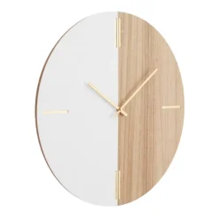 Kirkland's Home Brown Neutral Element Wall Clock- Clocks