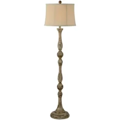 Kirkland's Home Brown Rodan Floor Lamp- Floor Lamps