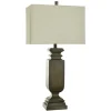 Kirkland's Home Brown Traditional Rectangular Table Lamp- Table Lamps